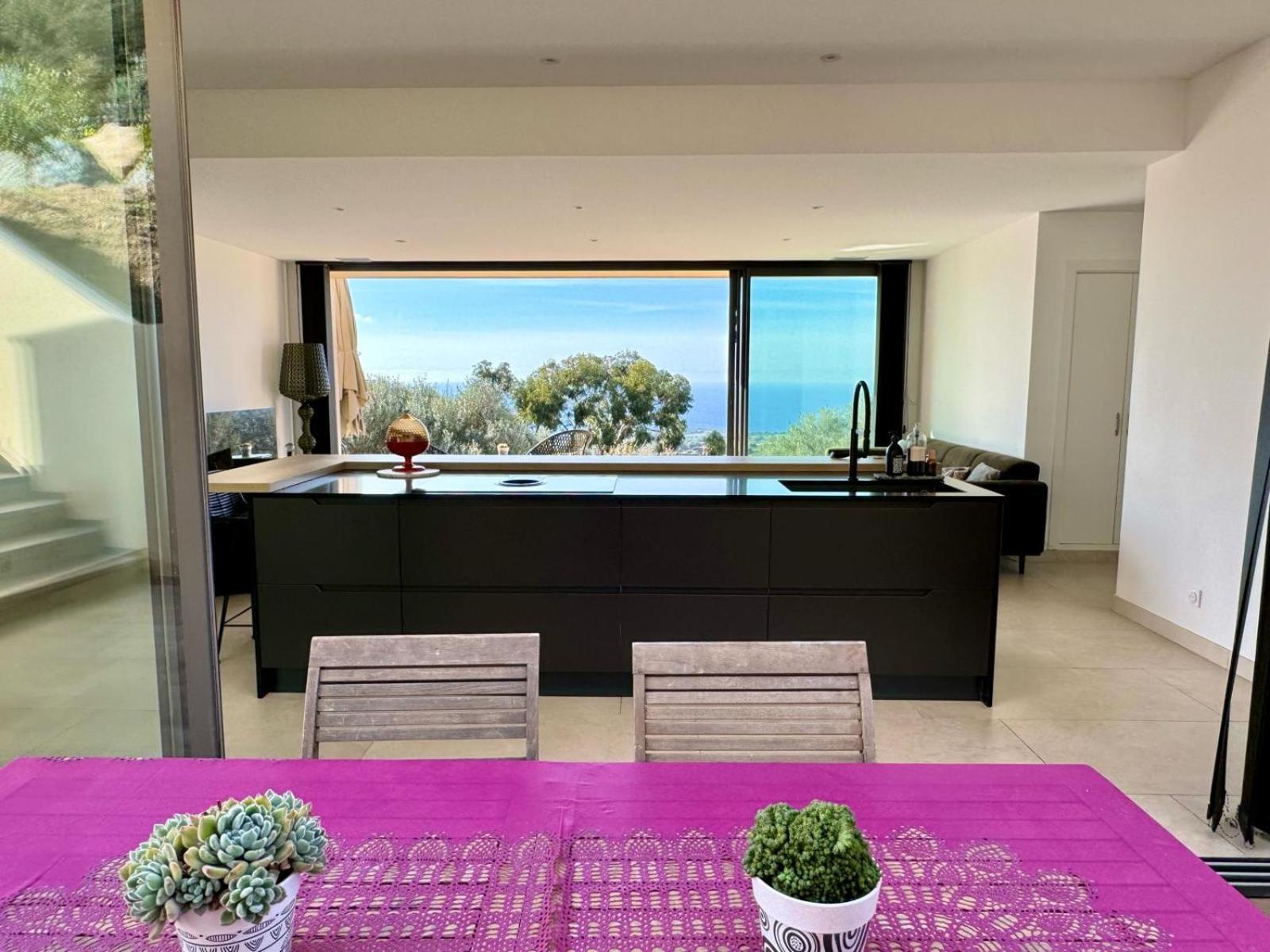 Super Villa Moderne Corbara Vue Mer Eksteriør bilde